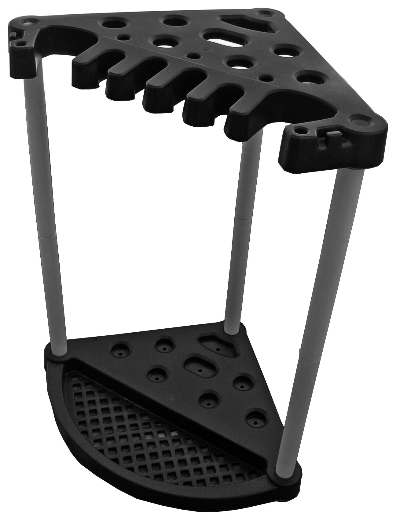 Keter Corner Garden Storage Tool Rack - Black