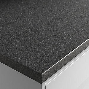 Noir Granite Laminate Upstand 70 x 12mm x 3000mm