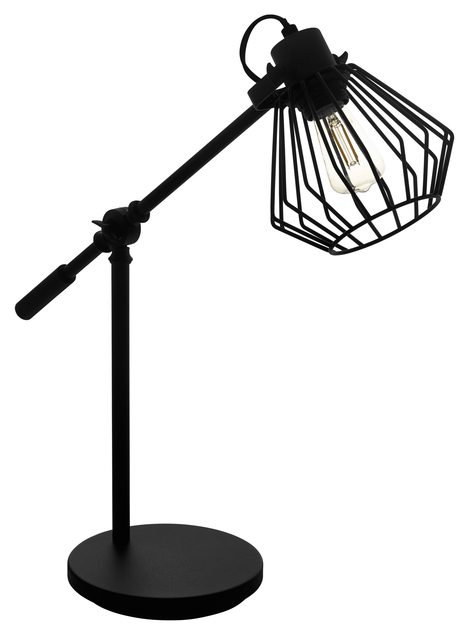 Eglo Tabillano 1 Table Lamp - Black