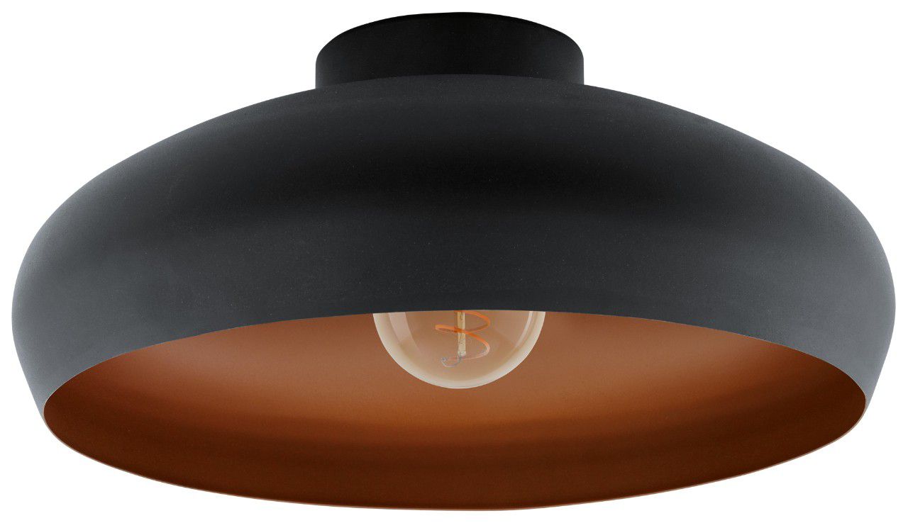 Eglo Mogano Black & Copper Ceiling Light