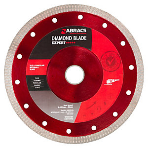 Abracs ABDCR180 X-Tech Tile & Porcelain Diamond Blade - 180 x 1.2 x 22mm