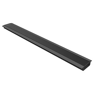 Wickes Mackay Black Recessed Profile for Flexible Strip Lighting - Various Sizes Available