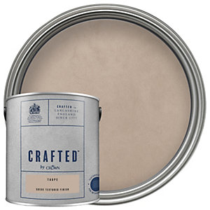 CRAFTED by Crown Emulsion Interior Paint - Textured Taupe - 2.5L