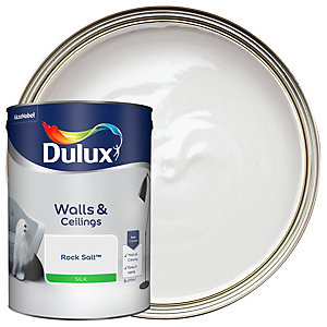 Dulux Silk Emulsion Paint - Rock Salt - 5L