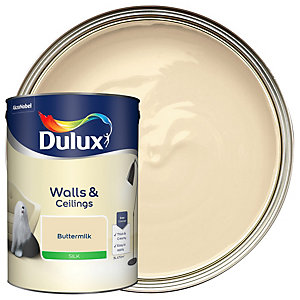 Dulux Silk Emulsion Paint - Buttermilk - 5L