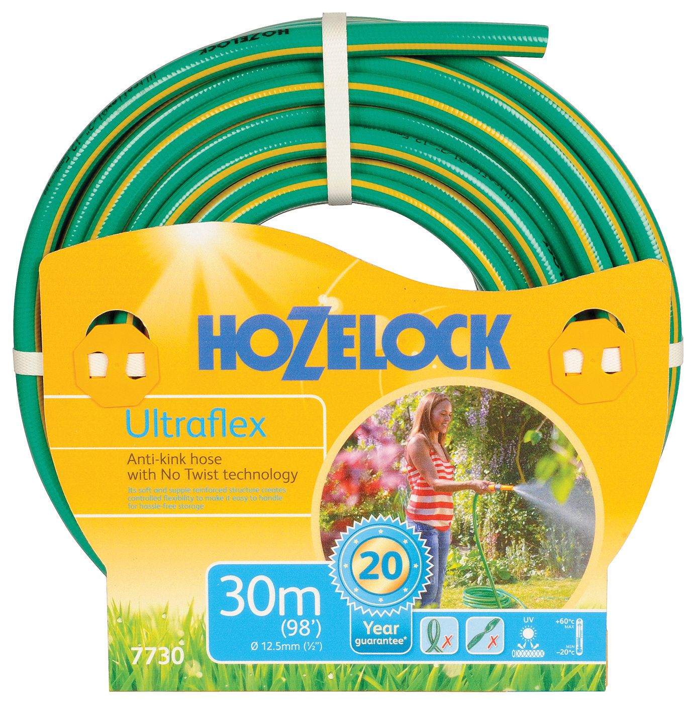 Hozelock Ultra Flex Hose Pipe - 30m