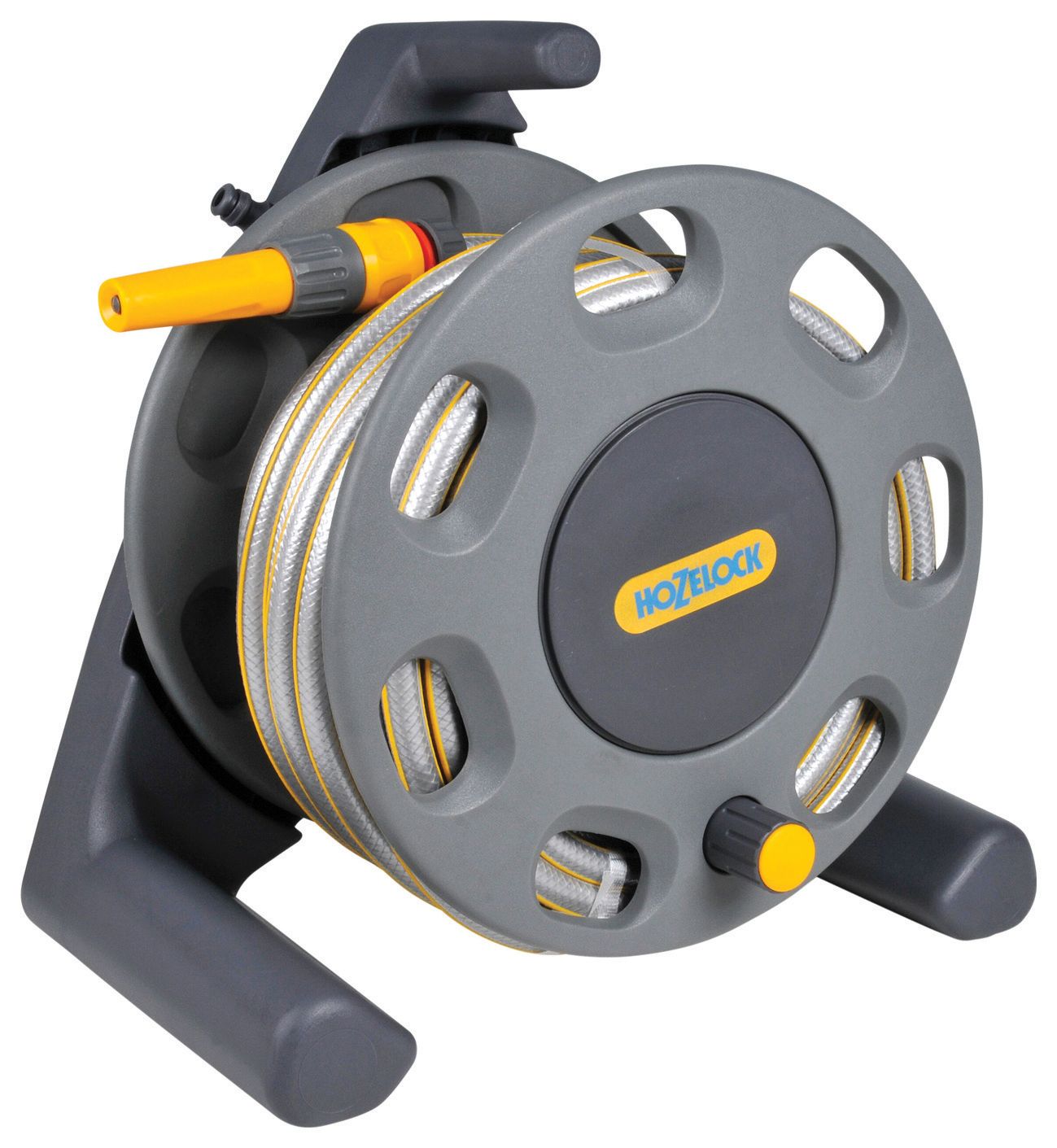 Hozelock 2412 Compact Reel with Hose Pipe - 25m