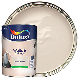 Dulux Silk Emulsion Paint - Natural Hessian - 5L