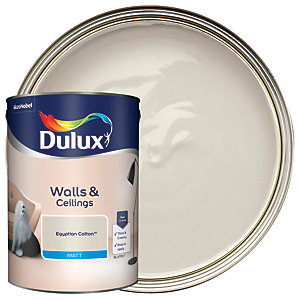 Dulux Matt Emulsion Paint - Egyptian Cotton - 5L