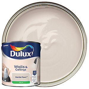 Dulux Silk Emulsion Paint - Gentle Fawn - 2.5L