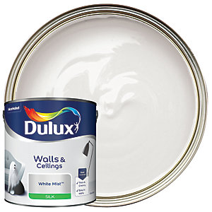 Dulux Silk Emulsion Paint - White Mist - 2.5L