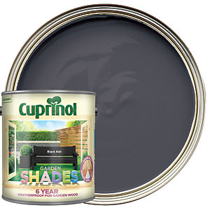 Cuprinol Garden Shades Matt Wood Treatment - Black Ash 2.5L