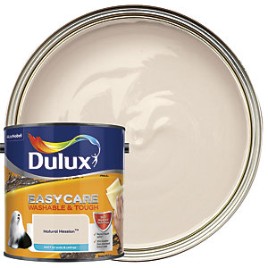 Dulux Easycare Washable & Tough Matt Emulsion Paint - Natural Hessian - 2.5L