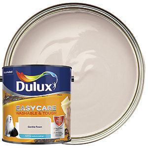 Dulux Easycare Washable & Tough Matt Emulsion Paint - Gentle Fawn - 2.5L