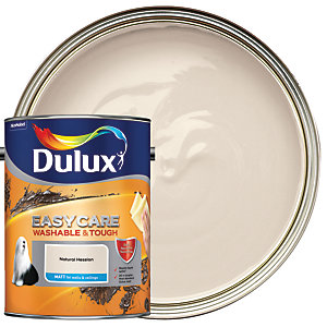 Dulux Easycare Washable & Tough Matt Emulsion Paint - Natural Hessian - 5L