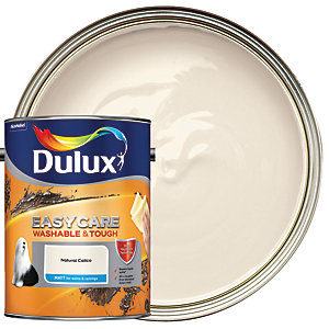 Dulux Easycare Washable & Tough Matt Emulsion Paint - Natural Calico - 5L