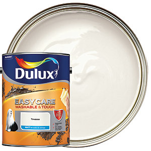 Dulux Easycare Washable & Tough Matt Emulsion Paint - Timeless - 5L