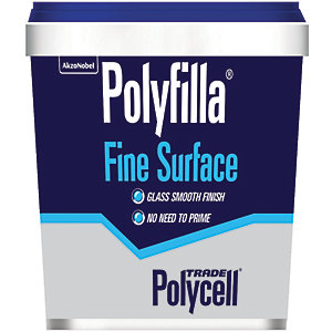 Polycell Trade Polyfilla Ready Mixed Fine Surface Filler - 500g