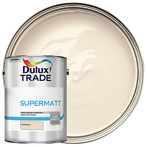 Dulux Supermatt Matt Emulsion Paint - Magnolia - 5L