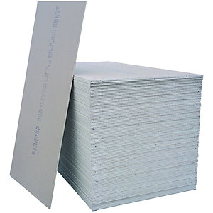 Image of Knauf Plasterboard Tapered Edge - 12.5mm x 1.2m x 2.4m