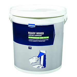 Wickes Ready Mixed Plasterboard Jointing Compound - 10kg