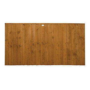 Forest Garden Dip Treated Featheredge Fence Panel - 6x3ft Multi Packs