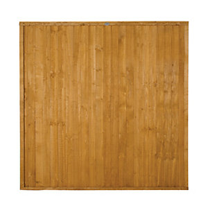 Forest Garden Dip Treated Closeboard Fence Panel - 6x6ft Multi Packs