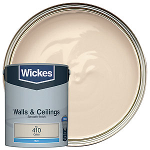 Wickes Calico - No. 410 Vinyl Matt Emulsion Paint - 5L
