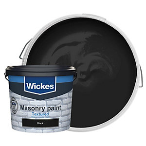 Wickes Masonry Textured Black 5L