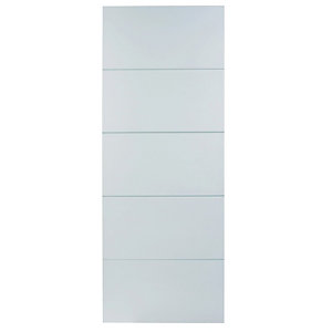 Wickes Halifax White Smooth Moulded 5 Panel Internal Door - 1981mm x 610mm