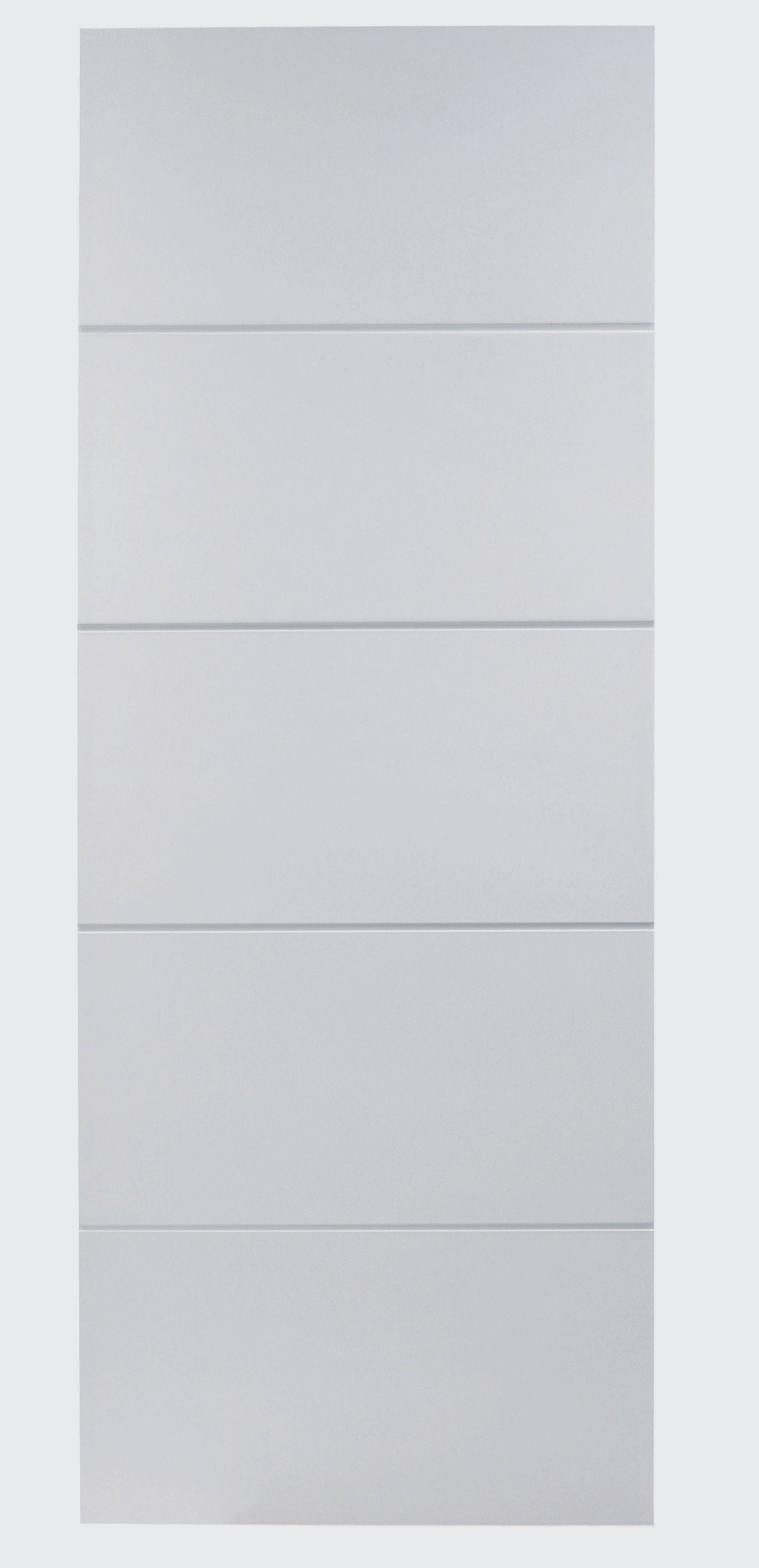 Wickes Halifax White Smooth Moulded Primed 5 Panel Internal Fire Door - 1981mm x 686mm