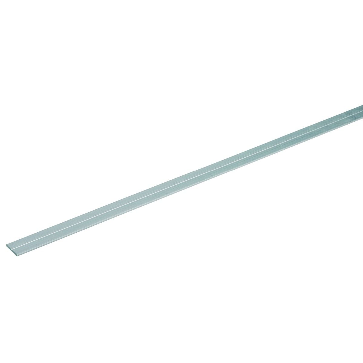 Wickes 19.5mm Multi-Purpose Flat Bar - Aluminium 1m