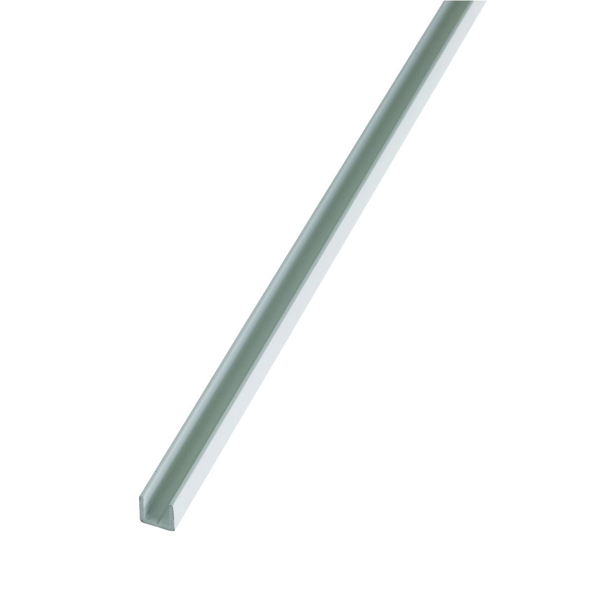 Wickes 11.5mm Multi-Purpose U Section - White PVCu 1m