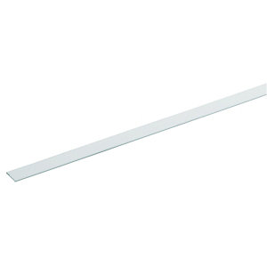 Wickes 23.5mm Multi-Purpose Angle - White PVCu 1m