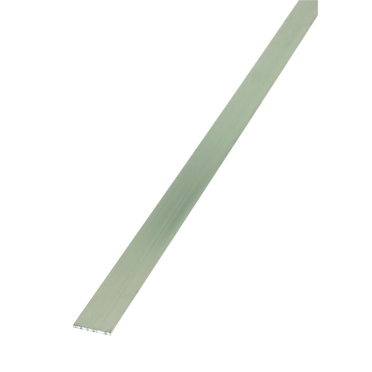 Wickes 23.5mm Multi-Purpose Flat Bar - Aluminium 1m