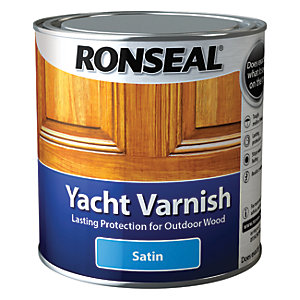 Ronseal Exterior Yacht Varnish Satin - 1L