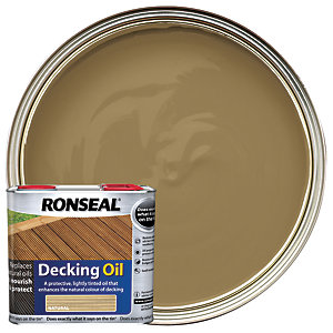 Ronseal Decking Oil - Natural 2.5L