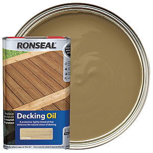 Ronseal Decking Oil - Natural 5L
