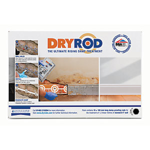 Dryrod Damp Proof Course Rods - 180mm Pack of 10