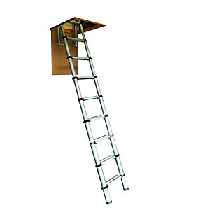 Image of Youngman Telescopic Loft Ladder 2.9m