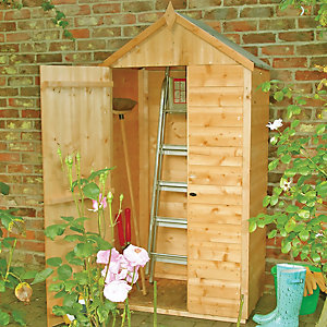 Shire 3 x 2ft Shiplap Timber Tool Store Shed