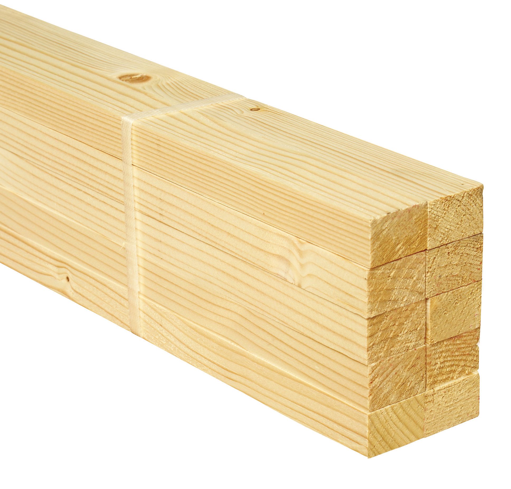 Wickes Whitewood PSE Timber - 18 x 28 x 2400mm - Pack of 10