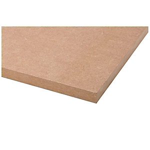 Wickes General Purpose Medium Density Fibreboard (MDF) Board - 6 x 607 x 1829mm