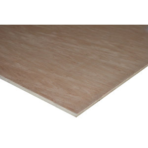 Wickes Non-Structural Hardwood Plywood - 9 x 1220 x 2440mm