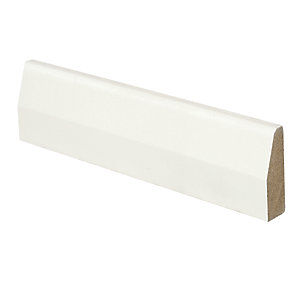 Wickes Chamfered Fully Finished MDF Architrave - 14.5mm x 44mm x 2.1m Pack of 5