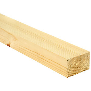 Wickes Redwood PSE Timber - 44 x 69 x 2400mm