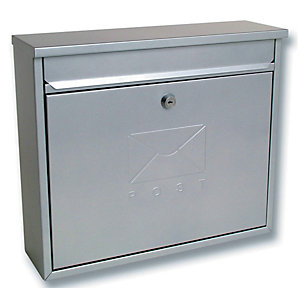 Sterling MB02S Elegance Post Box - Silver