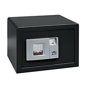 Burg-Wachter Pointsafe Electronic Home Safe with Fingerscan - 20.5L Black