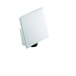 Wickes Maxi Trunking End Cap - White 50 x 50 x 5mm Pack of 2