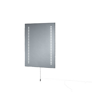 Wickes Halo LED Bathroom Mirror - 390mm